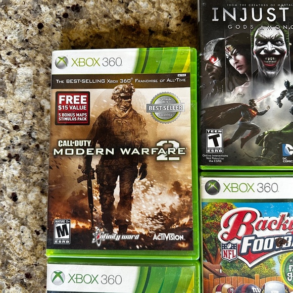 XBox 360 Video games: Call of Duty, Injustice, NFL Backyard Football, My Sims... - Picture 3 of 16
